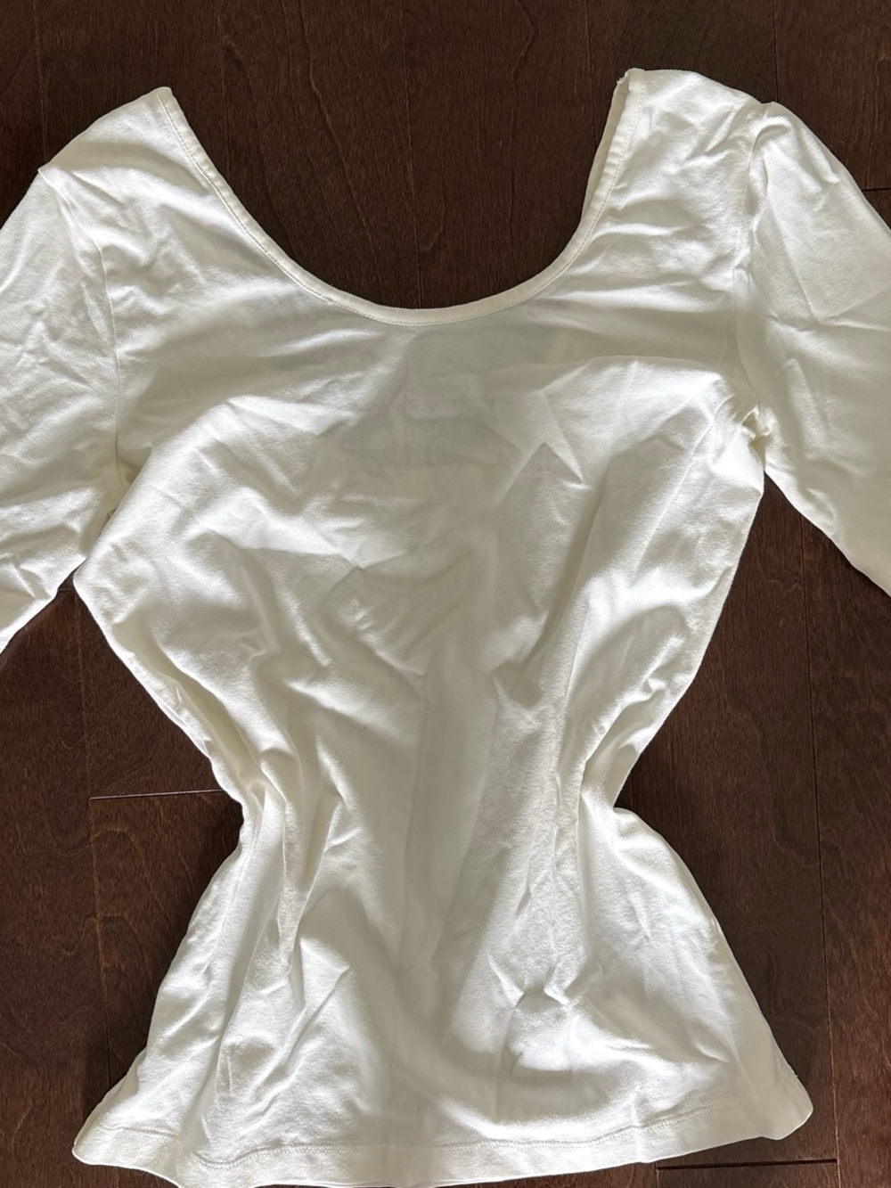 Women’s White Scoop Neck Tank Top - Minimal Essential